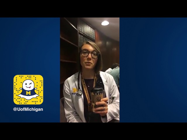 Snapchat Story: Michigan Medical School General Medicine Rotation
