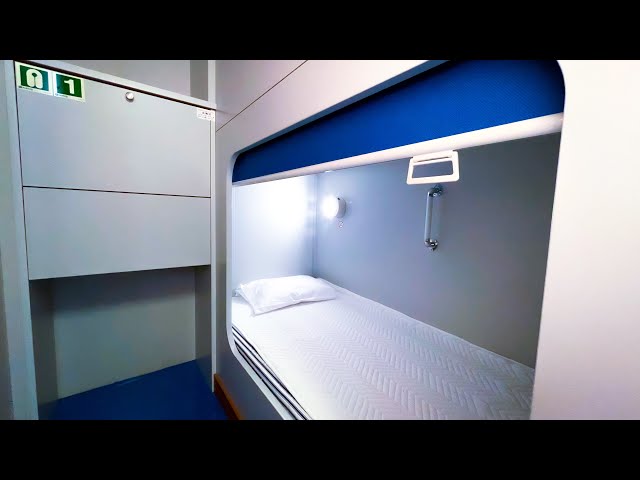 Overnight Ferry Travel Private Room at Capsule Hotel｜Niigata-Fukui