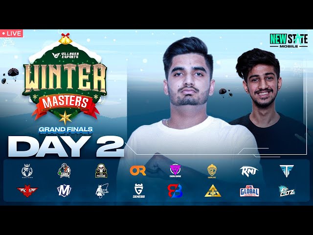 Villager Esports Winter Masters 2023 - GRAND FINALS ~ DAY 2 | NEW STATE MOBILE