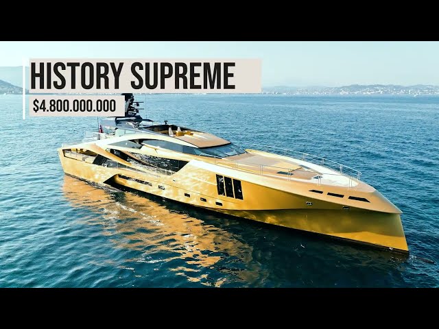 Inside The $ Million Most Super Luxurious Yacht That Will Surprise You