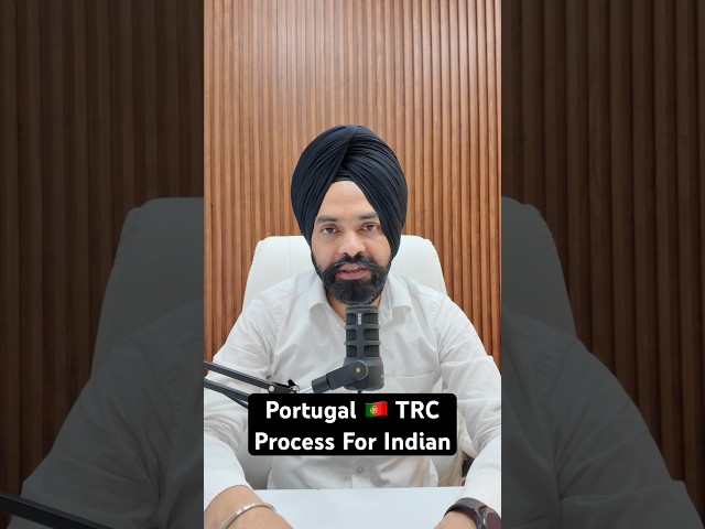 Portugal 🇵🇹 TRC Process For Indian in 2024