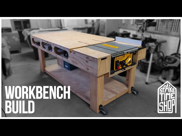 Builing a Work Bench With Integrated Table Saw (DeWalt DWE7492)
