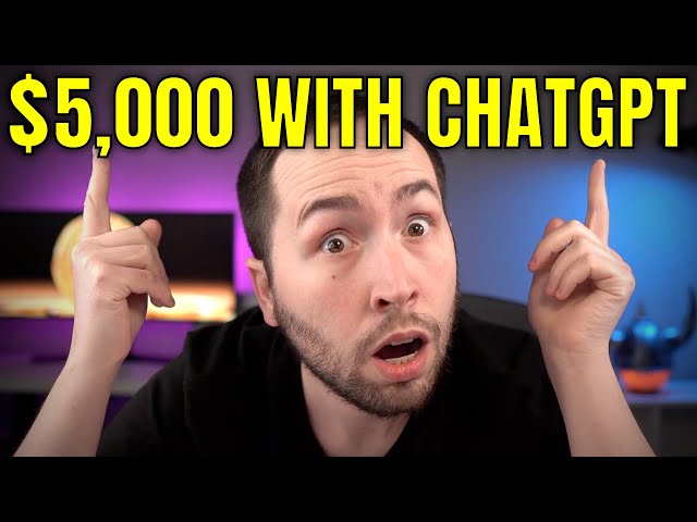 Make Money with ChatGPT on YouTube ($5,000 FACELESS METHOD)