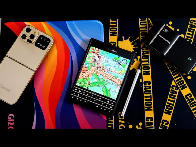 💛❤️ BLACKBERRY PASSPORT ANDROID in 2023  - Retro Vintage Mobile Phone Review Unboxing