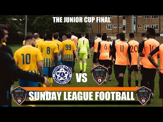 SHOULD’VE BEEN A RED 🔴😤 | The Junior Cup Final | Fireside FC vs Highgate Albion 4s