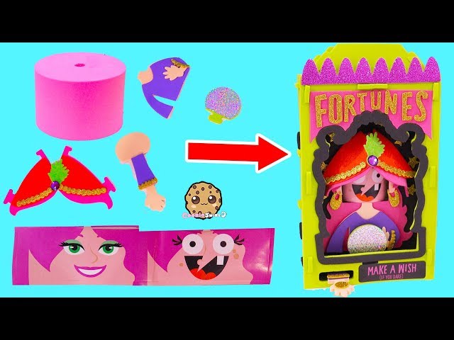 DIY Kit Halloween Fortune Teller Easy No Glue Craft Set How To Video