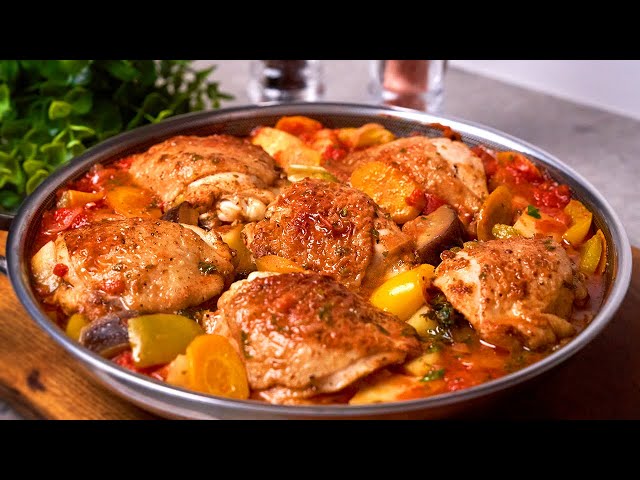 You've never eaten chicken thighs like this! Easy and quick recipe!