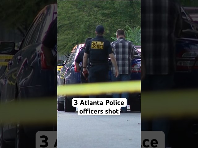 3 Atlanta Police officers shot