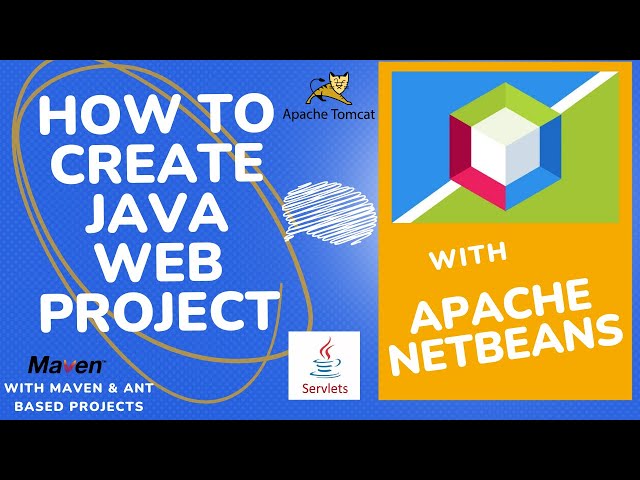 How to Create java Web application using NetBeans IDE | Install Configure Tomcat 10 Server