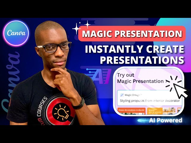 Canva Magic Design | Create AI Presentations In Seconds!