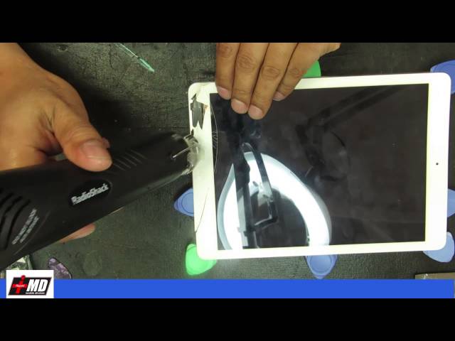 iPad Air cracked screen repair