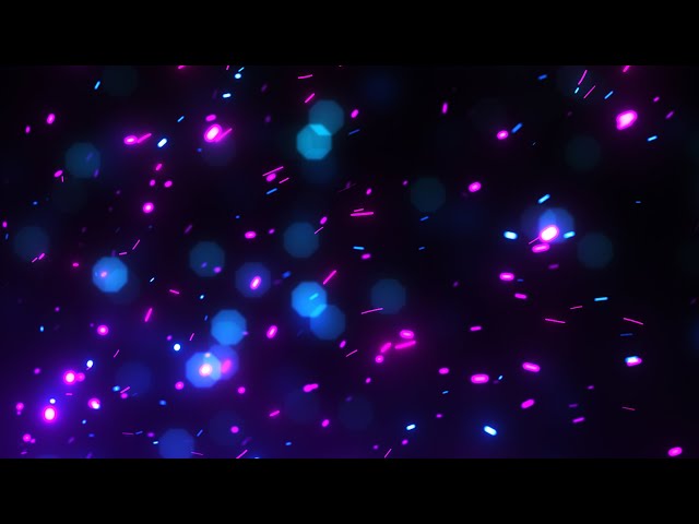 Bright Flying Purple and Blue Fire Sparks Background video | Footage | Screensaver