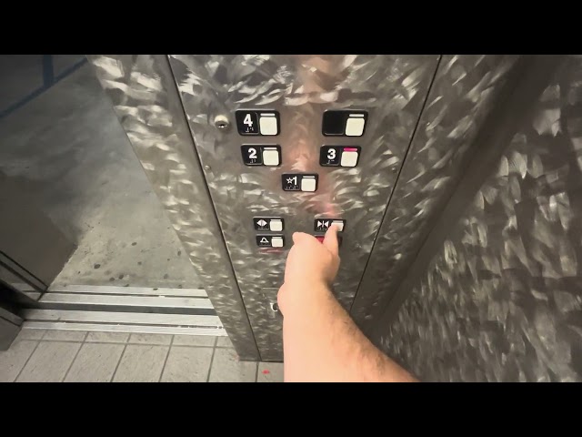 Not So Scenic Schindler MT Hydraulic Elevator @ Inland Center Mall Parking, San Bernardino CA