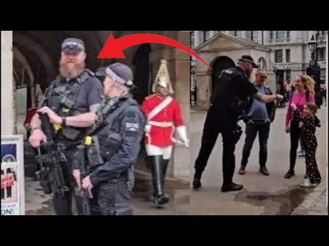 Armed Police Officer Jokes Around With This Little Girl After Giving Her A HIGH FIVE And a FISTBUMP!