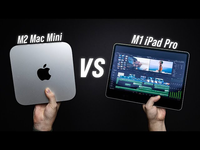 M2 Mac Mini vs M1 iPad Pro | DaVinci Resolve Battle