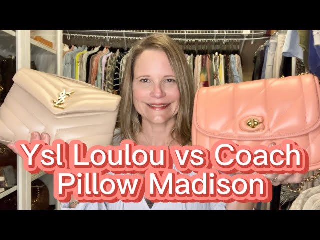 Saint Laurent Small Loulou vs. Coach Pillow Madison