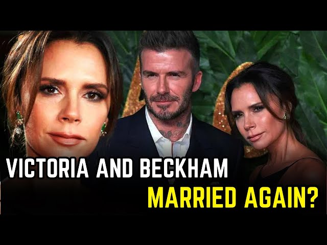 "David & Victoria Beckham: Vow Renewal After Scandal | The Untold Story