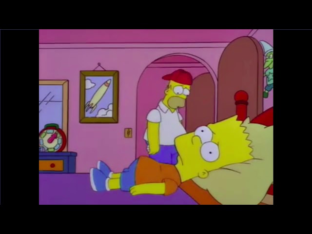 Playing Catch - The Simpsons [HD]