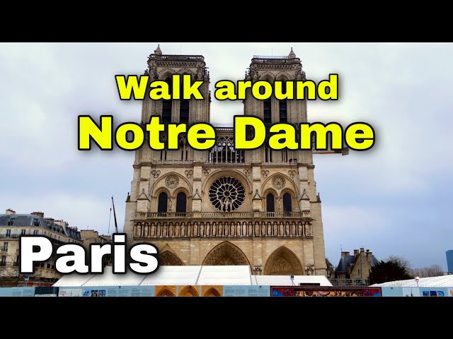 【HDR】Walk in Paris : Notre Dame and Quartier Latin 🚶