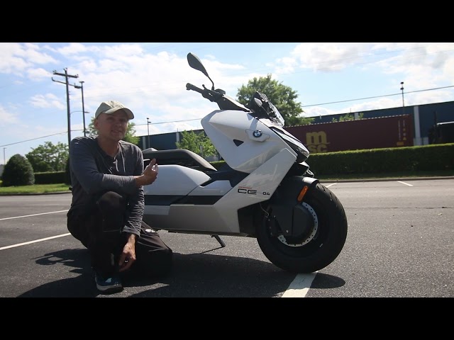 The BMW CE 04 Electric scooter review and test ride