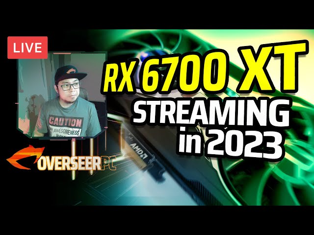🔴 STREAMING with RX 6700 XT in 2023 (Single PC Setup)