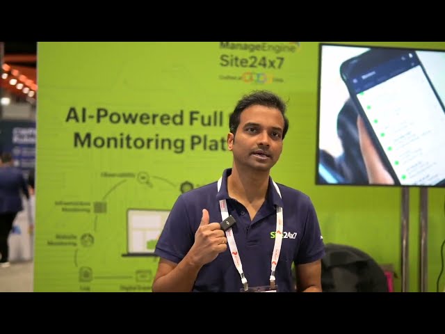 Site24x7's AI-Powered Monitoring Solution [KubeCon NA 2023]