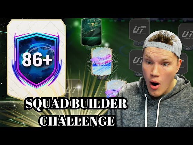 FC24 SQUAD BUILDER CHALLENGE! USING 86+ Dynasties, TOTGS or WW PICK!