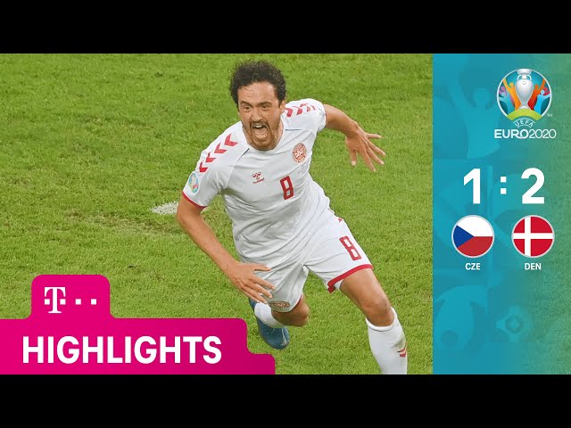 Tschechien - Dänemark, Highlights | UEFA EURO 2020, Viertelfinale | MAGENTA TV