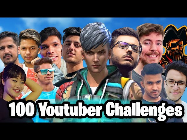 I Got 100 Youtubers Challenge #1
