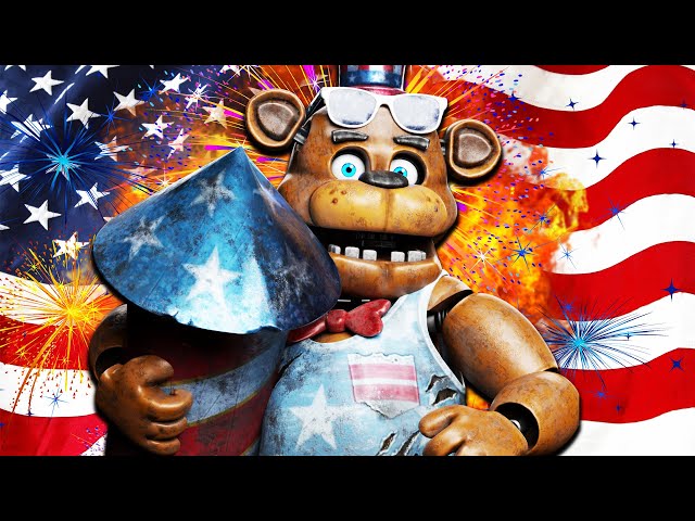 AMERICAAAAA!!! FIREWORK FREDDY COMES TO CELEBRATE! || FNAF AR: SPECIAL DELIVERY PART 23