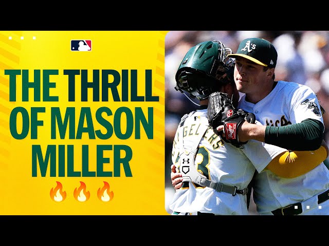 FEAR THE REAPER! Mason Miller THRILLS the crowd with another ELECTRIFYING 9th inning! (3 more K! 🔥)