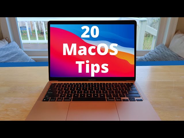 20 MacOS Tips To Know For New Users! - Guide To MacOS