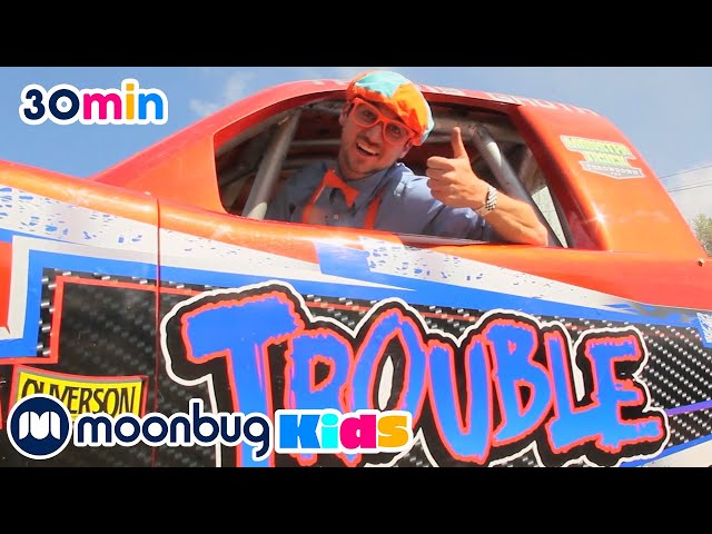 Learn about Monster Trucks | Blippi | Learning Videos For Kids | Education Show For Toddlers