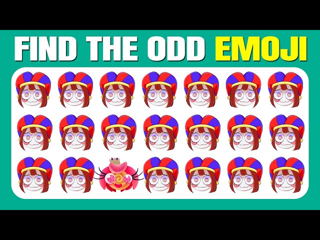Find The Odd One Out - The Amazing Digital Circus Edition| Easy, Medium, Hard Levels| Quizzer Odin