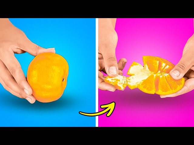 Quick & Easy Ways To Peel And Cut Fruits And Vegetables