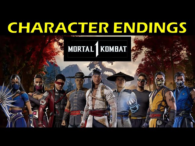 MK1: All Character Endings | Mortal Kombat 1