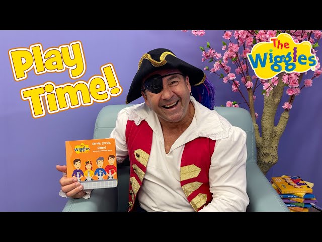 Play Time with Captain Feathersword 📚 Book Reading 📖 Scrub, Scrub, Clean | The Wiggles