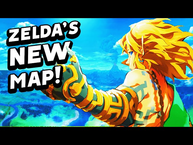 Zelda's Enormous New Map (Tears of the Kingdom)