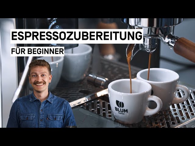 Espresso Zubereitung mit dem Siebträger erklärt | so gelingt der Espresso & Kaffee zuhause