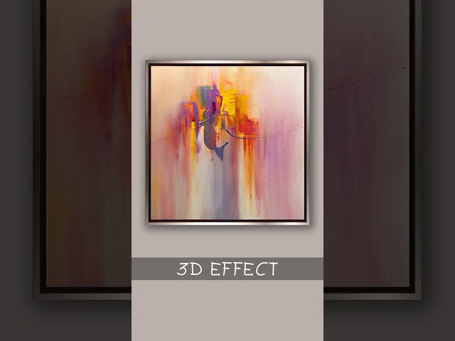 🤩 Painting with 3D Effect
