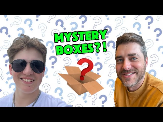 MYSTERY BOXES?! | Part one of two of opening Mystery Boxes