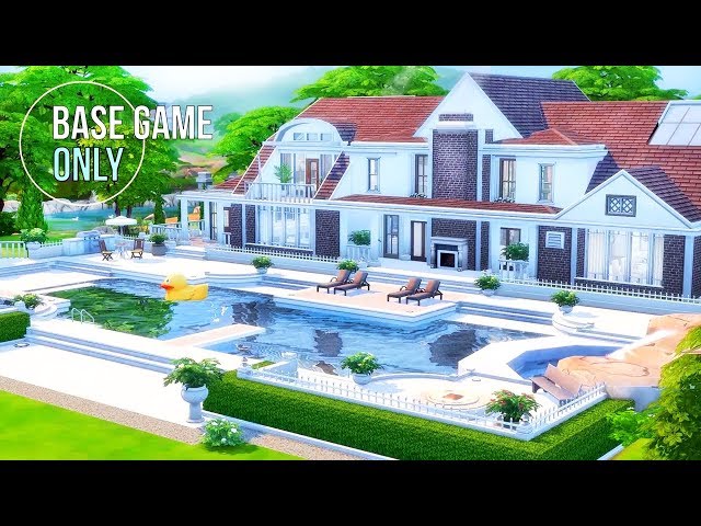 • Perfect Family Home ✔Base Game | NoCC | The Sims 4 | Stop Motion