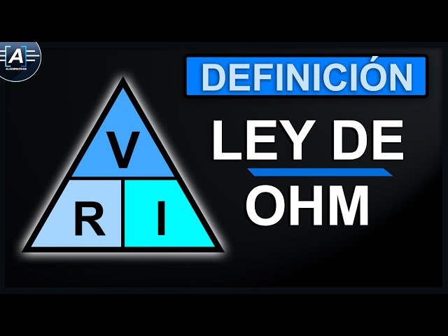 🔴QUE ES LA LEY DE OHM (DEFINICIÓN)
