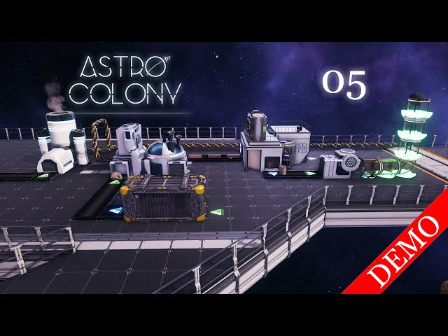Angespielt | Astro Colony Demo | 05 | Automatischer Asteroiden fang