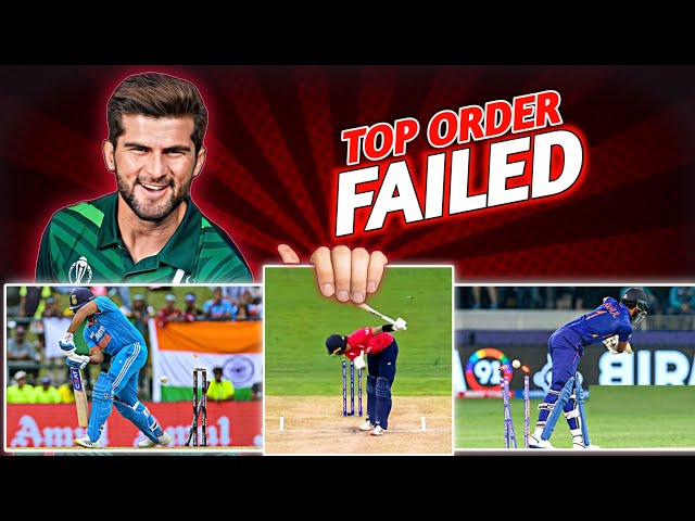 From Rohit to Finch:Shaheen Afridi's Masterclass Against Top Order ||