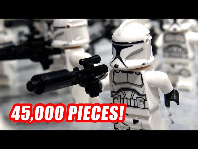 LEGO Star Wars Battle of Christophsis with 45,000 pieces!