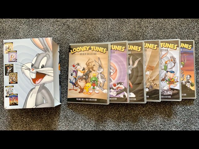 Looney Tunes Golden Collection Volumes 1 - 6 Box Set DVD Unboxing