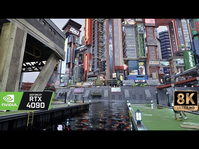 [8K] Cyberpunk 2077 with New Ultra+ Realistic Ray Tracing Mod | Photorealistic Night City