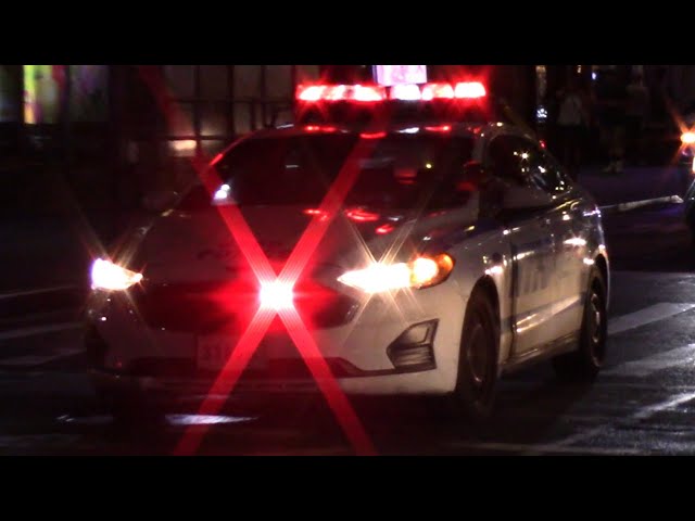 NYPD Ford Fusion responding