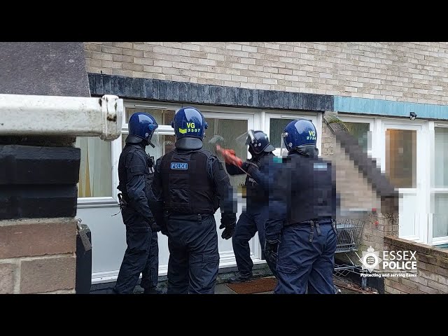 Week-long crackdown on County Lines in Essex sees drugs, weapons and cash seized